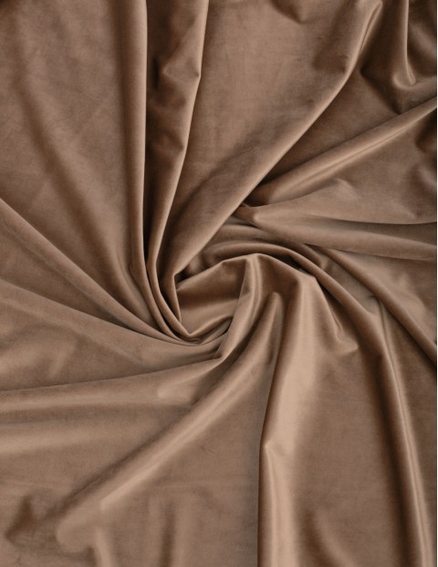 Комплект штор Бархат светло-коричневый, 250х260 - 2шт.