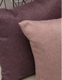 Подушка декоративная лен фиолетовый, 40*40