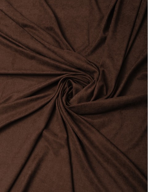 Комплект штор Велюр-канвас темно-коричневый, 250х260 - 2шт.